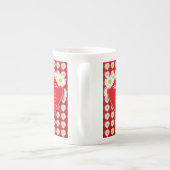 Freundschafts-Tee-Rezept-Knochen-China-Tassen Porzellantasse (Rückseite)