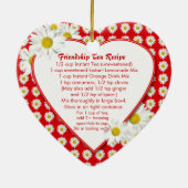 Freundschafts-Tee-Rezept-Verzierung Keramikornament (Hinten)