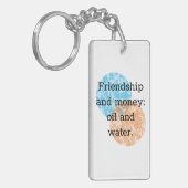 Freundschafts- und Geldbörsen Schlüsselanhänger (Vorderseite links)