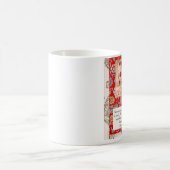 Freundschafts-Zitat-Collagen-Tasse Georgia O'Keefe Kaffeetasse (Mittel)