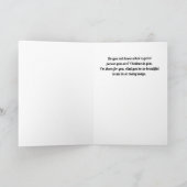 Freundschaftsanerkennung Karte (Innenseite)