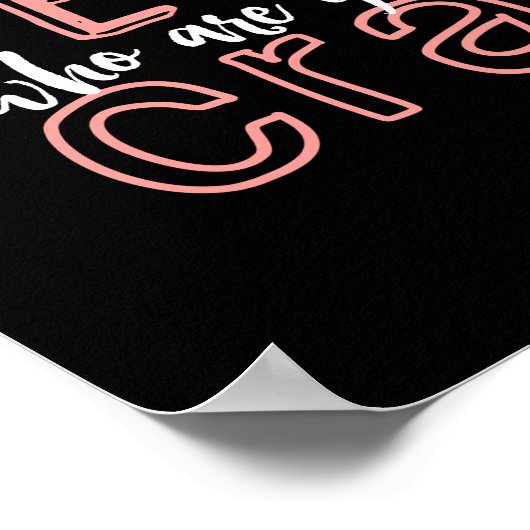 Freundschaftsangebot Cool Crazy Best Friends Zitat Poster (Ecke)