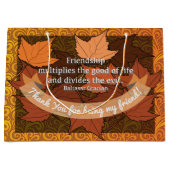 Freundschaftsangebot Große Geschenktüte (Vorderseite)