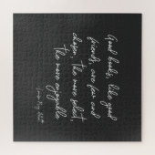 Freundschaftsangebot in einfachen Schriftzeichen Puzzle (Horizontal)