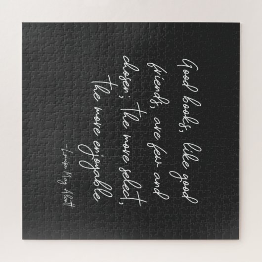 Freundschaftsangebot in einfachen Schriftzeichen Puzzle (Horizontal)