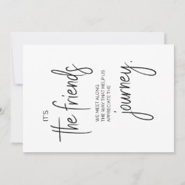 Freundschaftsangebot, Sonderangebot über Freunde Feiertagskarte