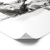 Freundschaftsanleihen: Japanisch hilft Freunden Po Poster (Ecke)