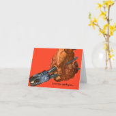 Freundschaftsapologie nahm mich mit, um mich zu fa karte (Gelbe Blume)