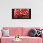 Freundschaftsarmband-Baum Leinwanddruck (Insitu (Wohnzimmer))