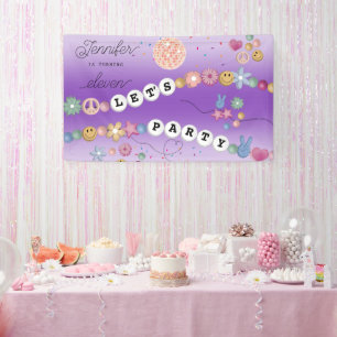 Freundschaftsarmband Mädchen Schmuck Geburtstagsfe Banner