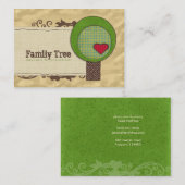 Freundschaftsbaum Chubby Business Cards Visitenkarte (Vorne/Hinten)
