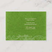 Freundschaftsbaum Chubby Business Cards Visitenkarte (Rückseite)