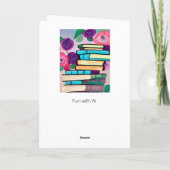 Freundschaftsbuch Lover Karte (Rückseite)