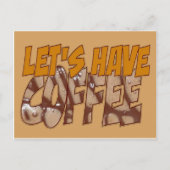 Freundschaftscoffee Postcard Postkarte (Vorderseite)