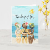 Freundschaftsdenken Karte (Gelbe Blume)