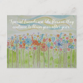 Freundschaftsempfehlung Postkarte