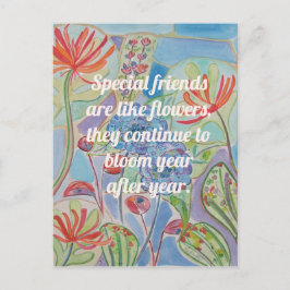 Freundschaftsempfehlung Postkarte