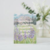 Freundschaftsempfehlung Postkarte (Stehend Vorderseite)