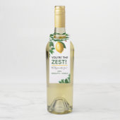 Freundschaftsempfehlung Sie sind der Zest Gefallen Flaschenanhänger (Auf Flasche)