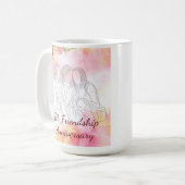 Freundschaftsfeier Kaffeetasse (Vorderseite Links)