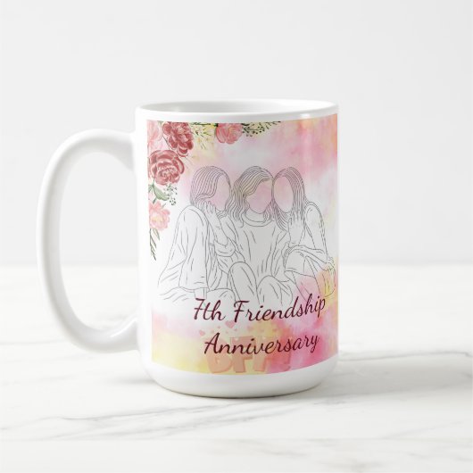Freundschaftsfeier Kaffeetasse (Links)