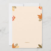 Freundschaftsfest Einladung (Rückseite)