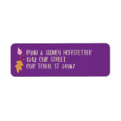 Freundschaftsfest | Lila Rücksendeadresse (Vorne)