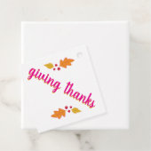 Freundschaftsfest | Rosa und Gold Geschenkanhänger (Beispiel)