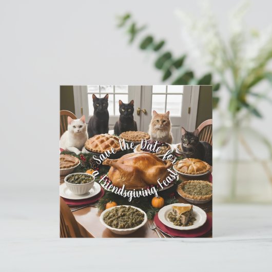 Freundschaftsfest Save The Date (Stehend Vorderseite)