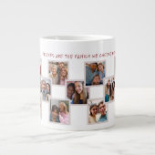 Freundschaftsfotografie Collage Keramik Tasse (Vorderseite)