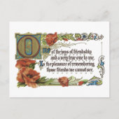 Freundschaftsfreude Postkarte (Vorderseite)