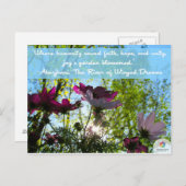 Freundschaftsgarten Postkarte (Vorne/Hinten)