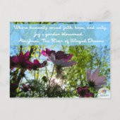 Freundschaftsgarten Postkarte (Vorderseite)