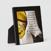 Freundschaftsgedicht Magnet Fotoplatte (Vorderseite)