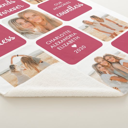 Freundschaftsgedicht Moderne Fotosammlung für die Sherpadecke (3/4)