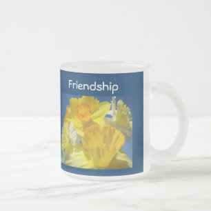 Freundschaftsgeschenk Tasse Gelbe affodische Blume