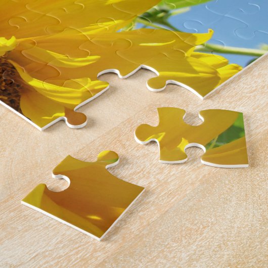Freundschaftsgeschenke Sonnenblumenpuzzle Sprechen Puzzle (Seite)