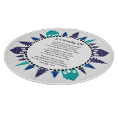 Freundschaftsgeschenkplatte Schneidebrett (Ecke)