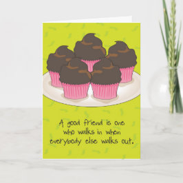 Freundschaftsgrüßkarte Karte