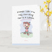 Freundschaftsgrüßkarte Karte (Gelbe Blume)