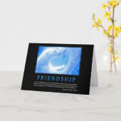 Freundschaftsgrüßkarte Karte (Gelbe Blume)