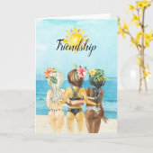 Freundschaftsgrüßkarte Karte (Gelbe Blume)