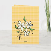 Freundschaftsgrußkarten Karte (Rückseite)