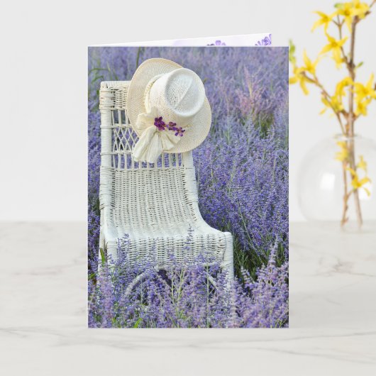 Freundschaftshut auf Vorsitz Karte (Gelbe Blume)