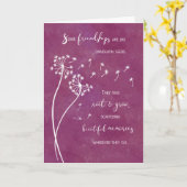 Freundschaftsjubiläum Dandelion Art for Friend Karte (Gelbe Blume)