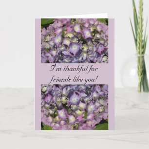 Freundschaftskarte Dankeskarte