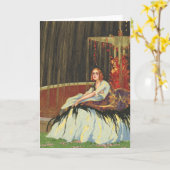 Freundschaftskarte - Der Brunnen 2 Karte (Gelbe Blume)