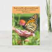 Freundschaftskarte--Emerson-Zitat Karte (Vorderseite)