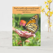 Freundschaftskarte--Emerson-Zitat Karte (Gelbe Blume)