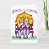 Freundschaftskarte - Freunde zusammenbringen Karte (Vorderseite)